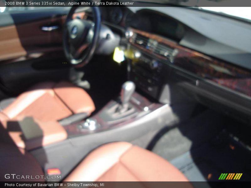 Alpine White / Terra Dakota Leather 2008 BMW 3 Series 335xi Sedan
