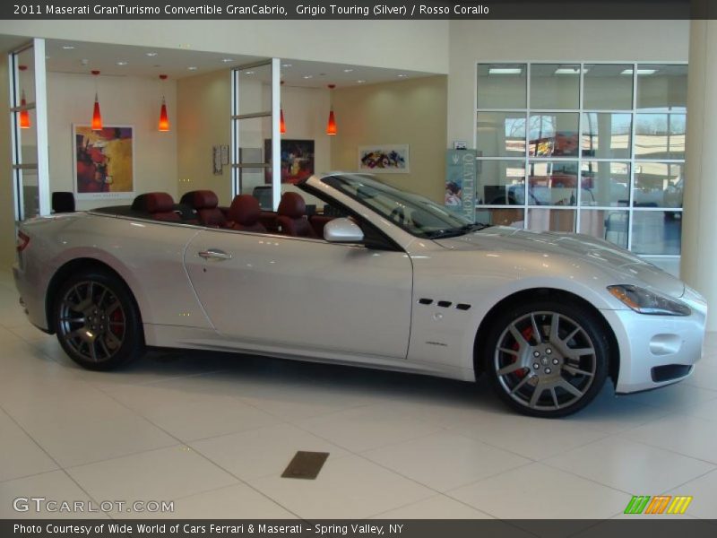  2011 GranTurismo Convertible GranCabrio Grigio Touring (Silver)