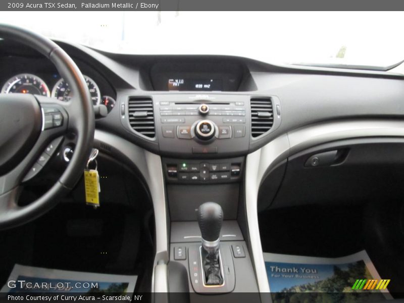 Palladium Metallic / Ebony 2009 Acura TSX Sedan