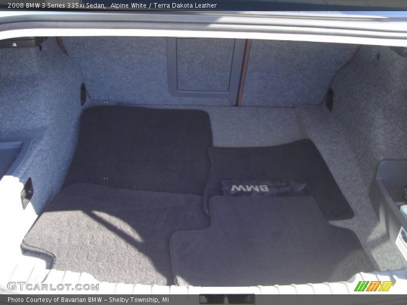 Alpine White / Terra Dakota Leather 2008 BMW 3 Series 335xi Sedan