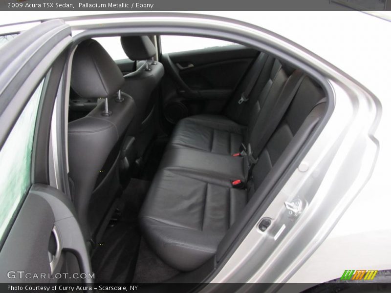 Palladium Metallic / Ebony 2009 Acura TSX Sedan