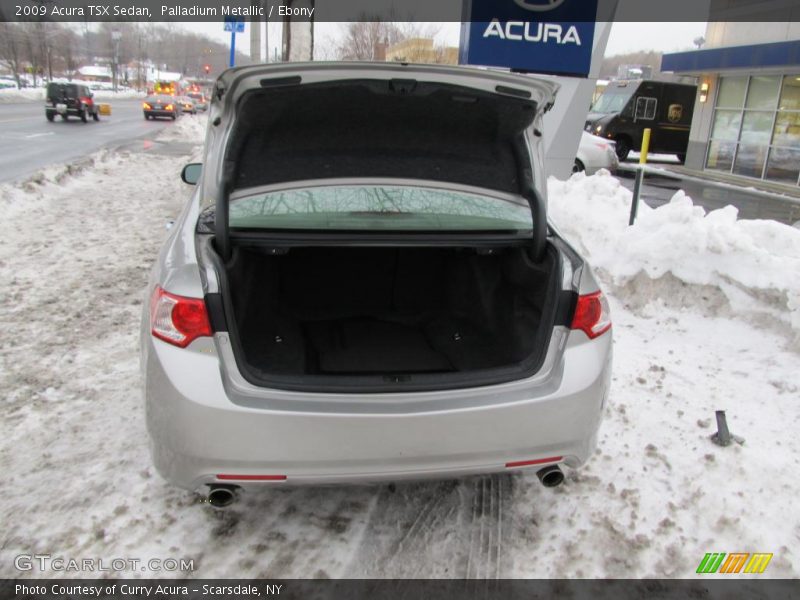 Palladium Metallic / Ebony 2009 Acura TSX Sedan