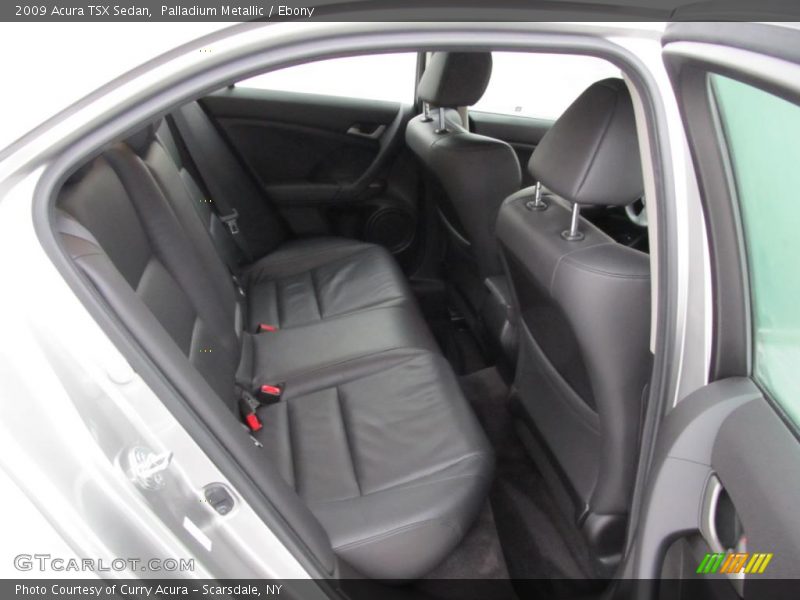 Palladium Metallic / Ebony 2009 Acura TSX Sedan