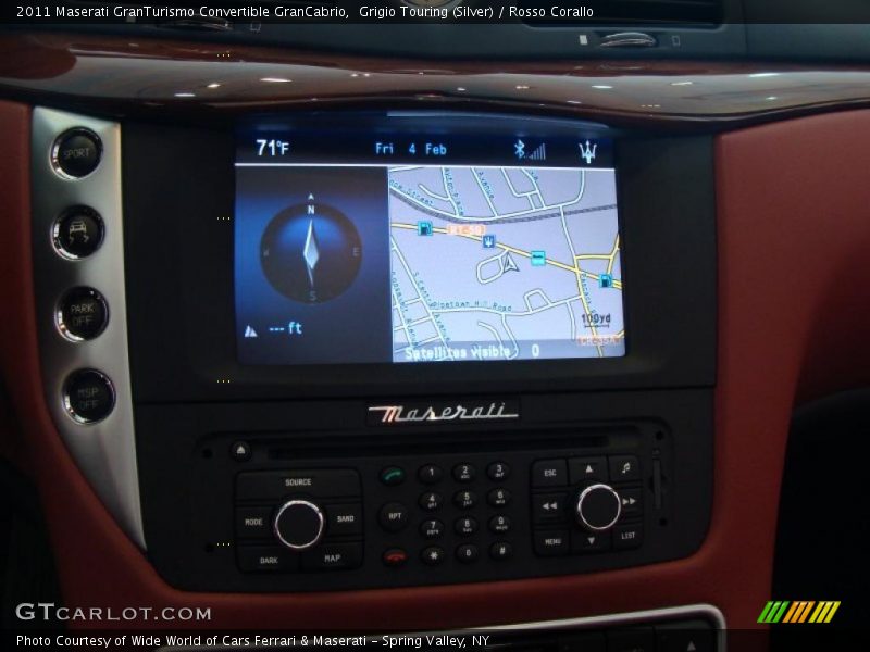 Navigation of 2011 GranTurismo Convertible GranCabrio