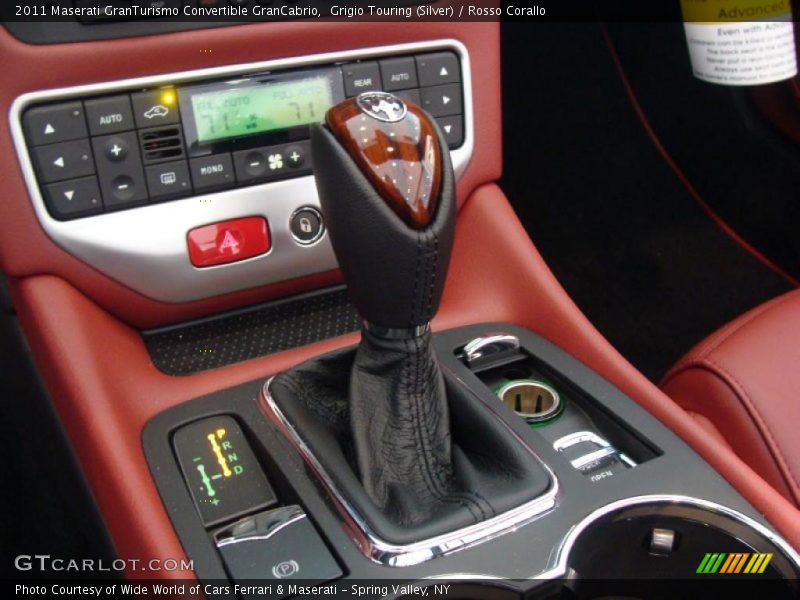  2011 GranTurismo Convertible GranCabrio 6 Speed ZF Paddle-Shift Automatic Shifter