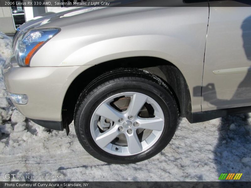 Savannah Metallic / Light Gray 2006 Lexus RX 330 AWD
