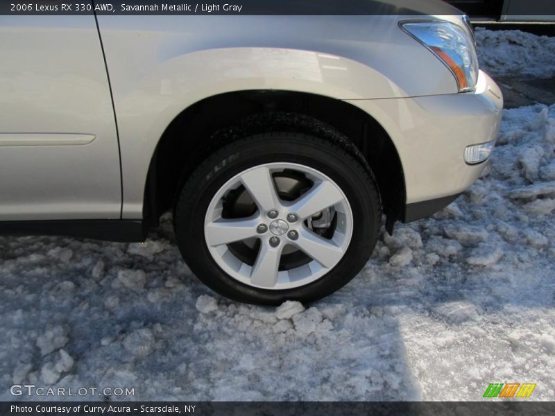 Savannah Metallic / Light Gray 2006 Lexus RX 330 AWD