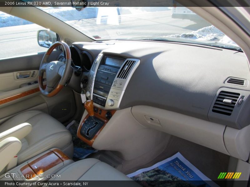 Savannah Metallic / Light Gray 2006 Lexus RX 330 AWD