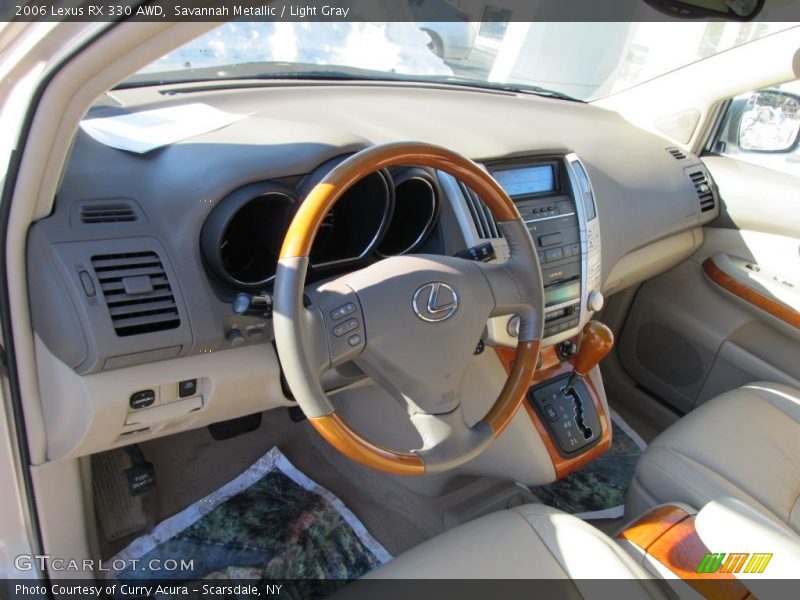 Savannah Metallic / Light Gray 2006 Lexus RX 330 AWD