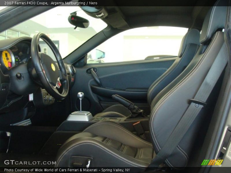  2007 F430 Coupe Nero Interior