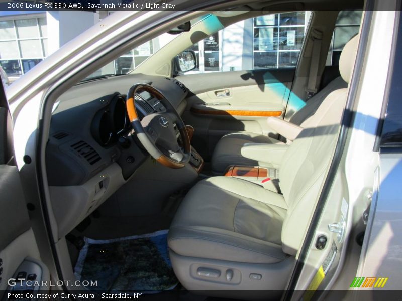 Savannah Metallic / Light Gray 2006 Lexus RX 330 AWD