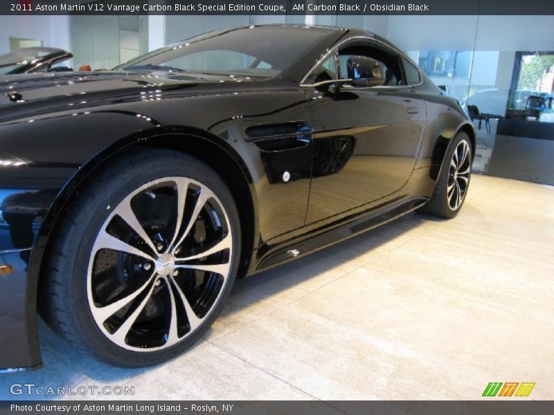 AM Carbon Black / Obsidian Black 2011 Aston Martin V12 Vantage Carbon Black Special Edition Coupe