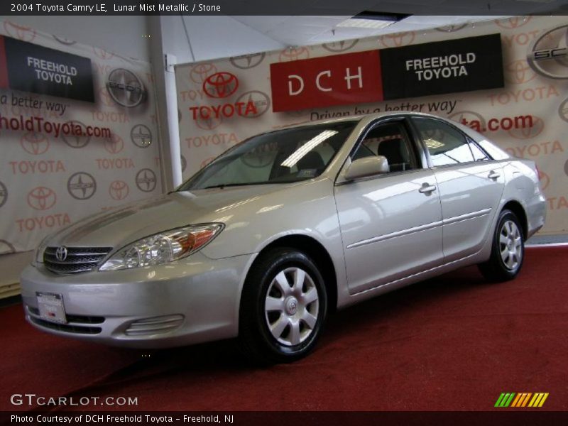 Lunar Mist Metallic / Stone 2004 Toyota Camry LE