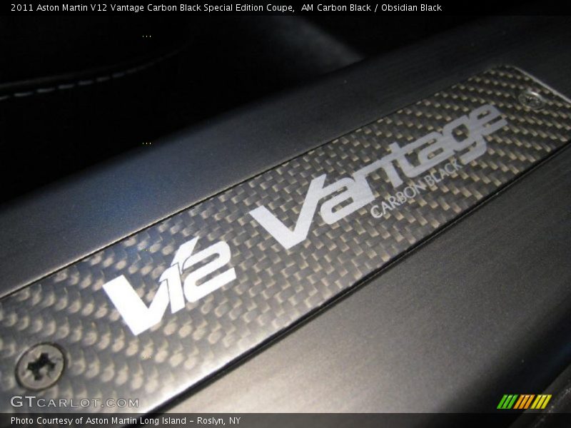  2011 V12 Vantage Carbon Black Special Edition Coupe Logo