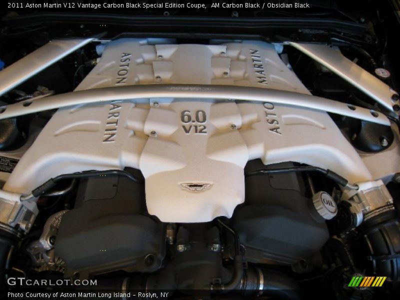  2011 V12 Vantage Carbon Black Special Edition Coupe Engine - 6.0 Liter DOHC 48-Valve V12