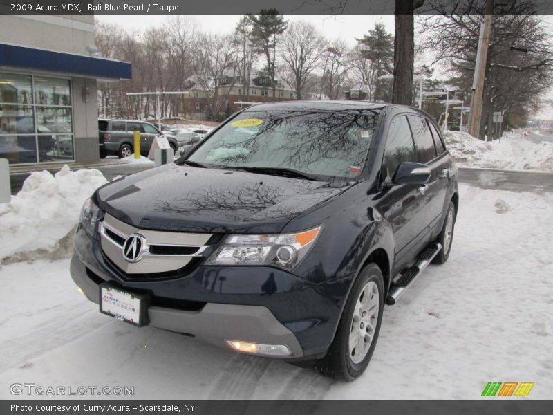 Bali Blue Pearl / Taupe 2009 Acura MDX