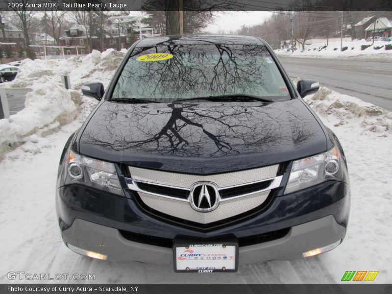 Bali Blue Pearl / Taupe 2009 Acura MDX