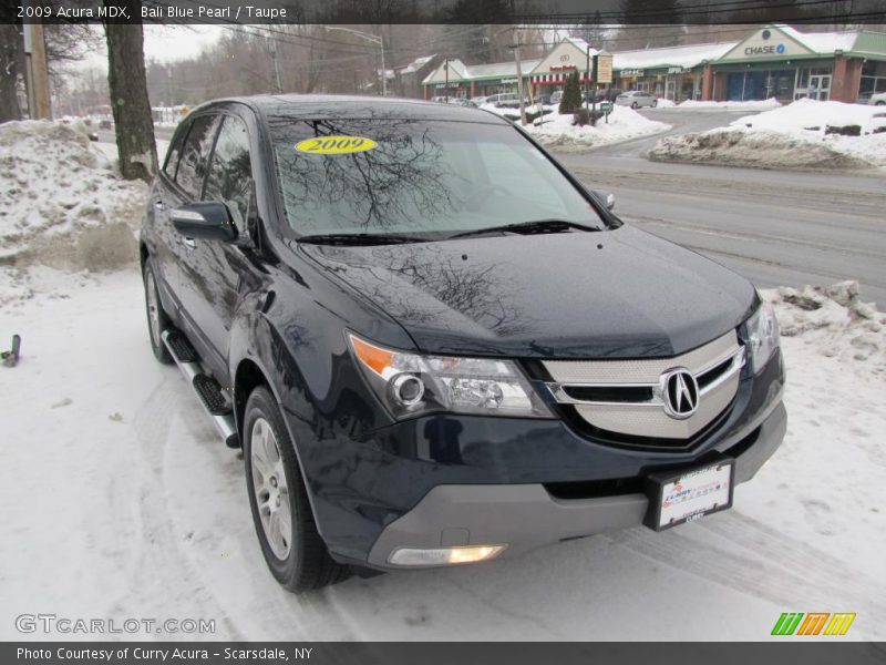 Bali Blue Pearl / Taupe 2009 Acura MDX