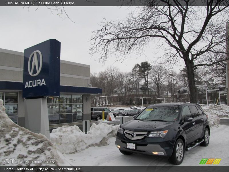 Bali Blue Pearl / Taupe 2009 Acura MDX