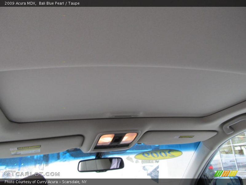 Bali Blue Pearl / Taupe 2009 Acura MDX