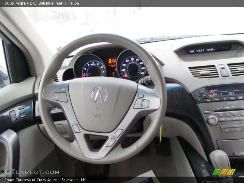 Bali Blue Pearl / Taupe 2009 Acura MDX