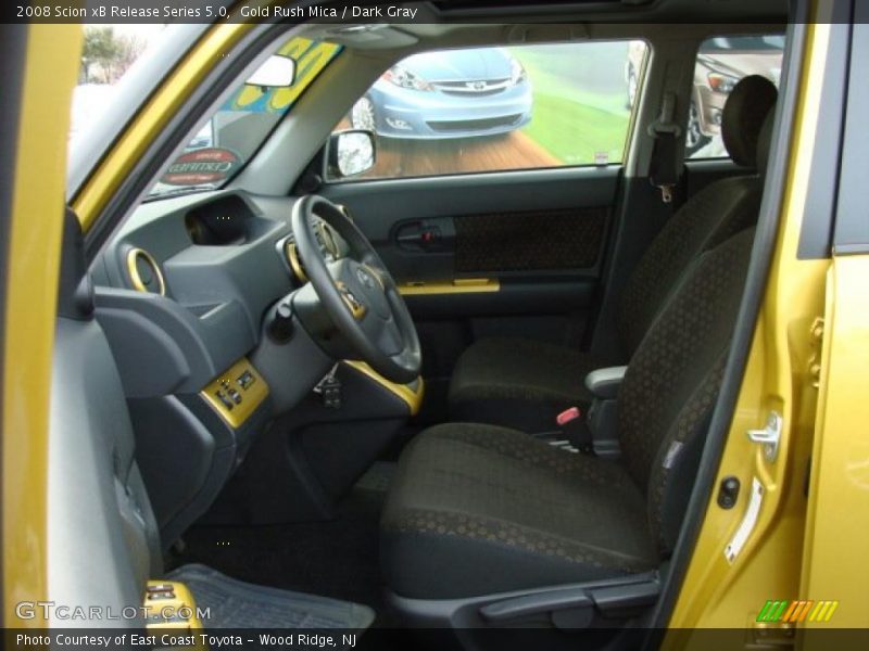  2008 xB Release Series 5.0 Dark Gray Interior