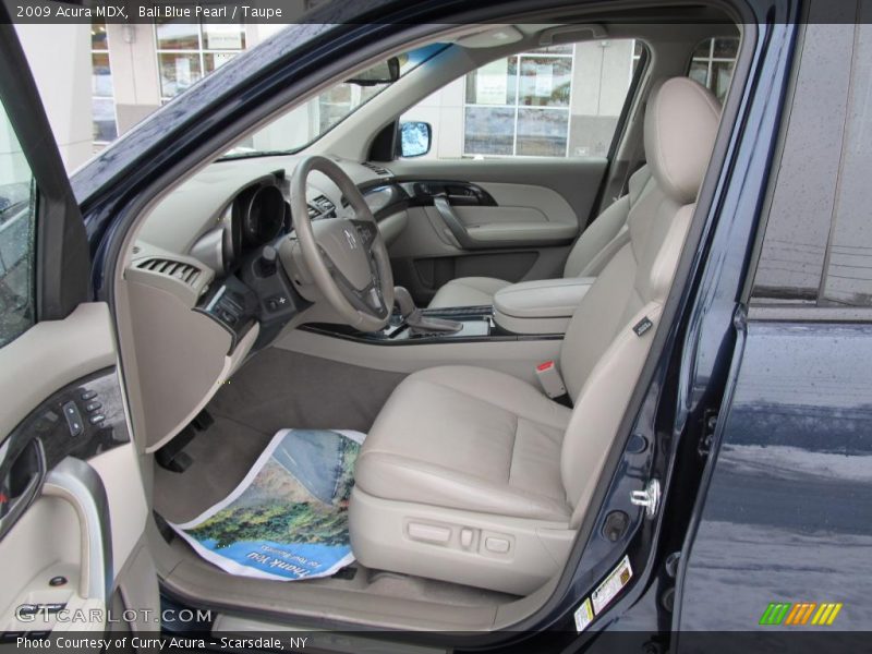 Bali Blue Pearl / Taupe 2009 Acura MDX