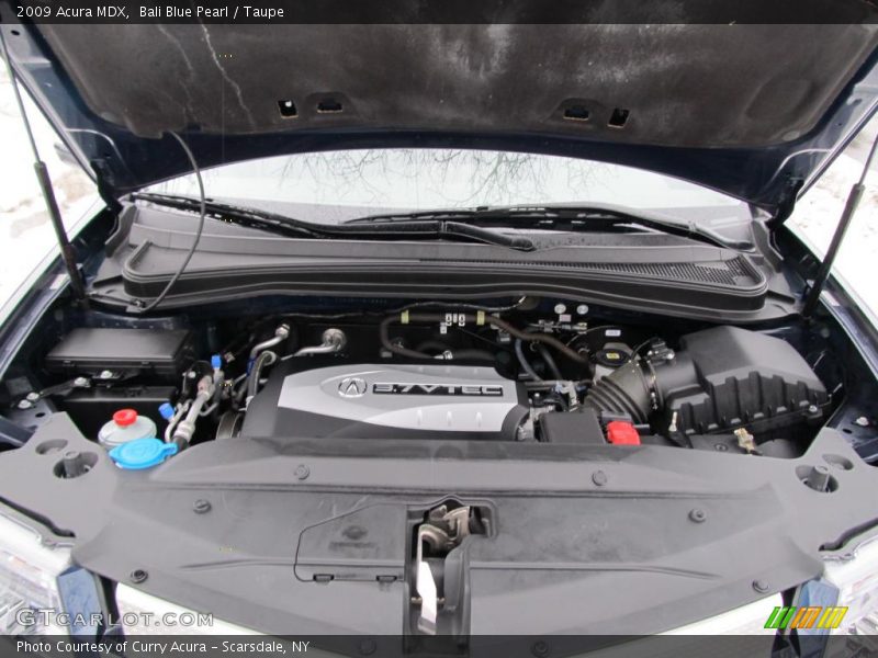 Bali Blue Pearl / Taupe 2009 Acura MDX