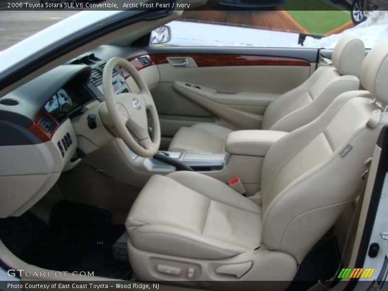 Arctic Frost Pearl / Ivory 2006 Toyota Solara SLE V6 Convertible