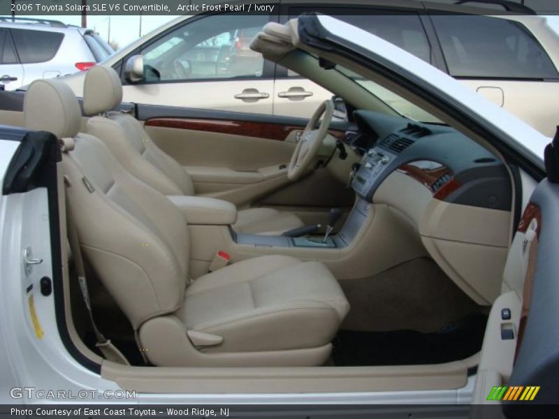 Arctic Frost Pearl / Ivory 2006 Toyota Solara SLE V6 Convertible
