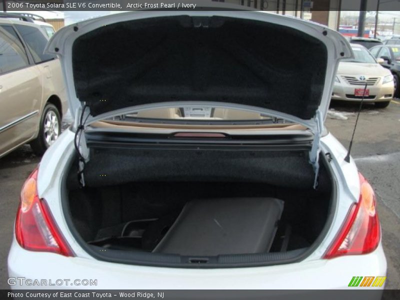 Arctic Frost Pearl / Ivory 2006 Toyota Solara SLE V6 Convertible