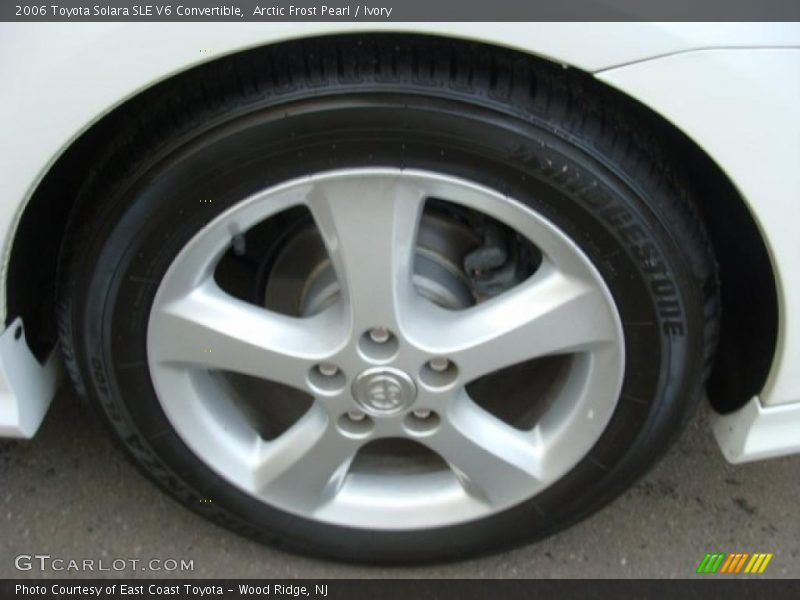 Arctic Frost Pearl / Ivory 2006 Toyota Solara SLE V6 Convertible