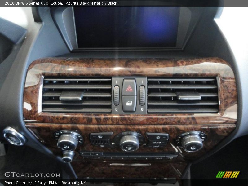 Controls of 2010 6 Series 650i Coupe