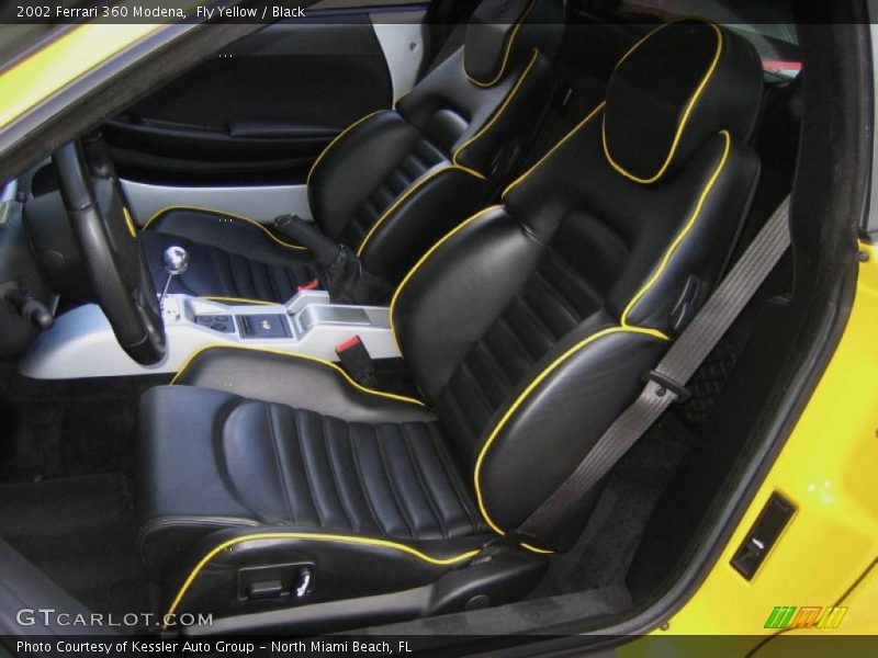  2002 360 Modena Black Interior