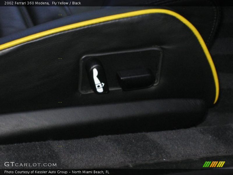 Controls of 2002 360 Modena
