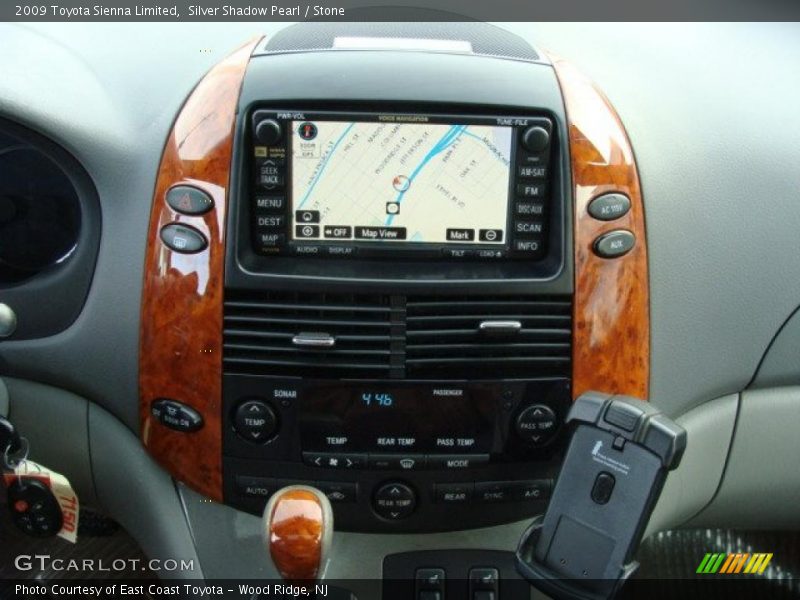 Silver Shadow Pearl / Stone 2009 Toyota Sienna Limited