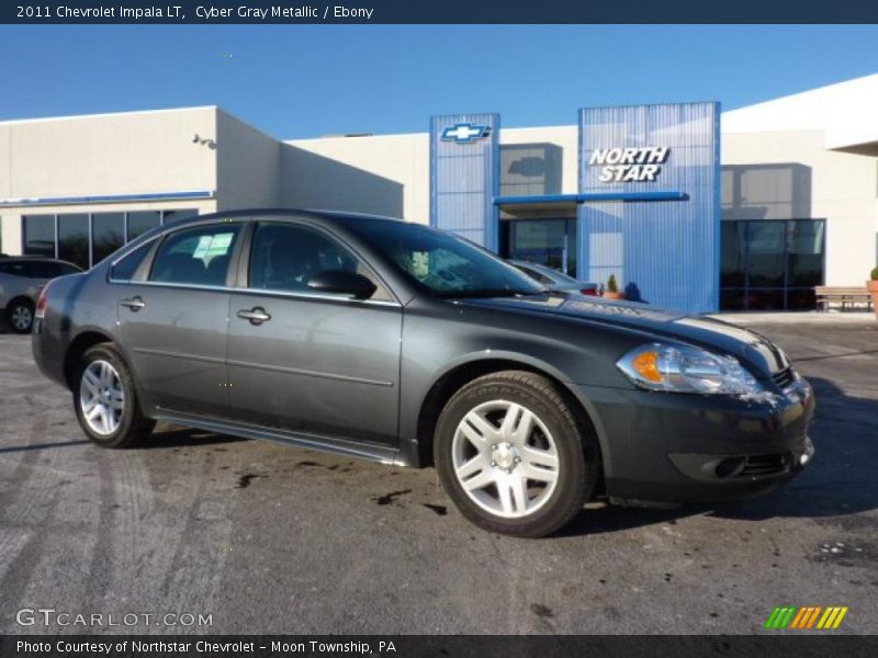 Cyber Gray Metallic / Ebony 2011 Chevrolet Impala LT
