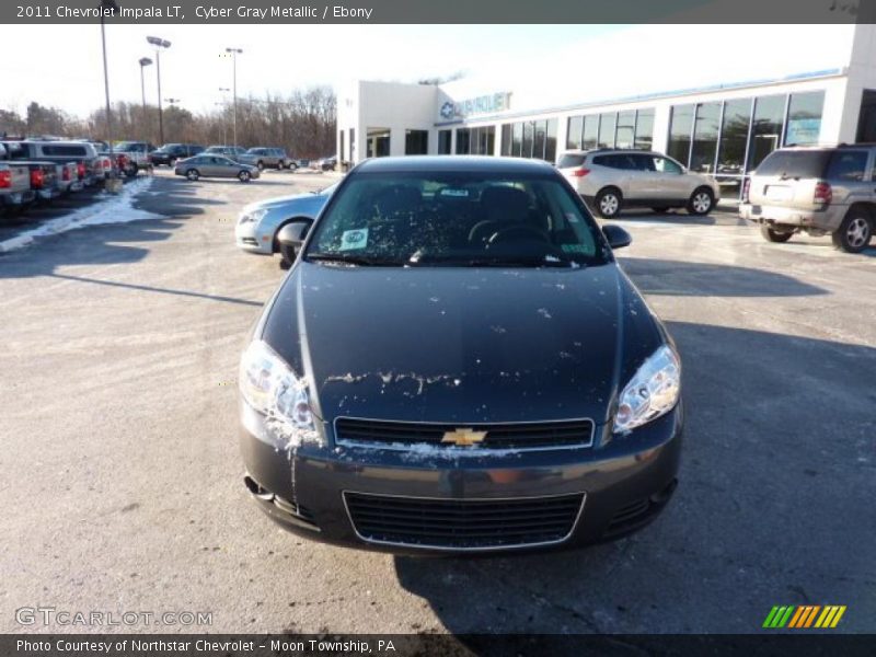 Cyber Gray Metallic / Ebony 2011 Chevrolet Impala LT