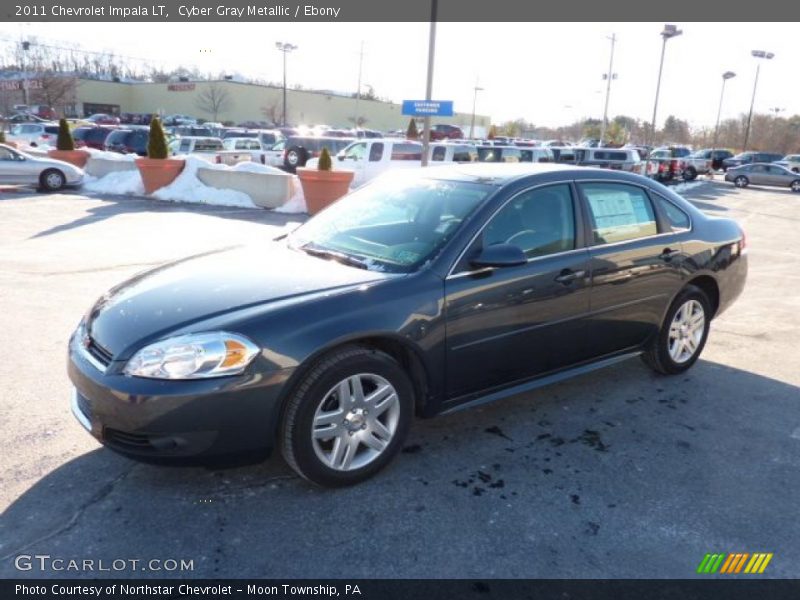 Cyber Gray Metallic / Ebony 2011 Chevrolet Impala LT