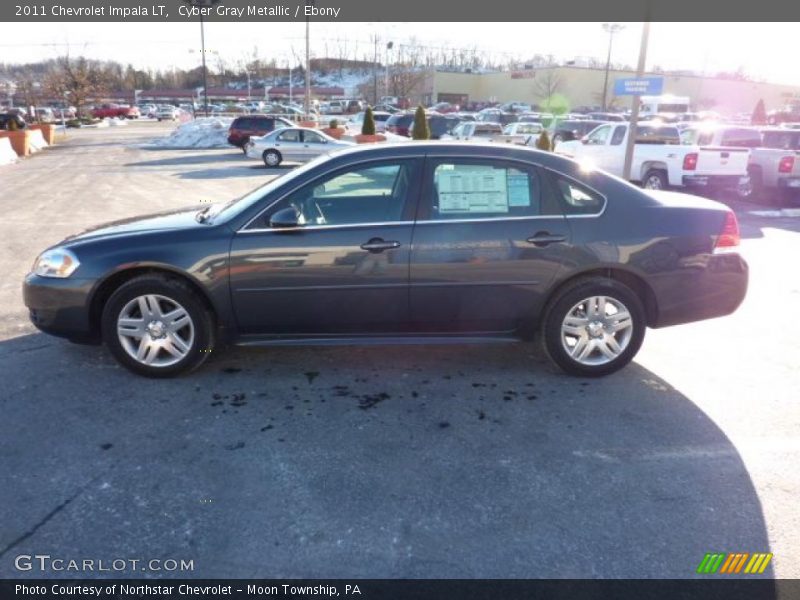 Cyber Gray Metallic / Ebony 2011 Chevrolet Impala LT