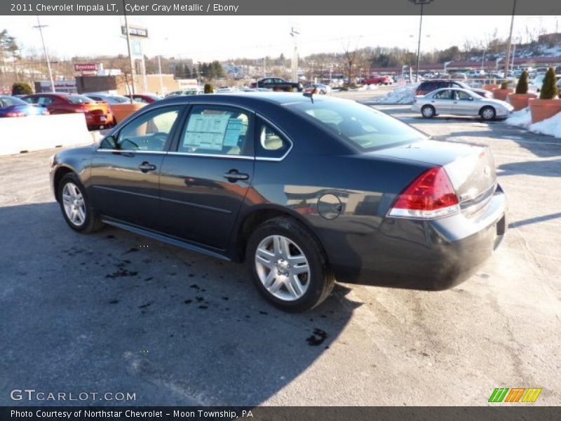 Cyber Gray Metallic / Ebony 2011 Chevrolet Impala LT
