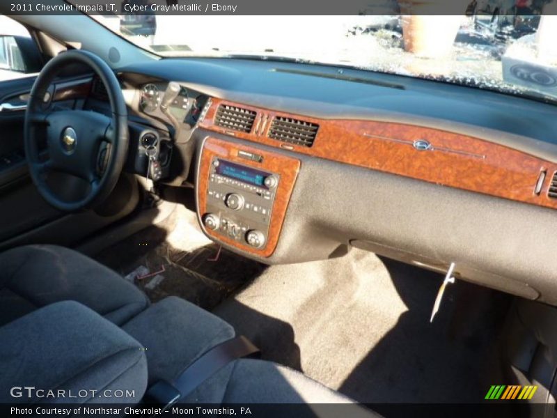 Cyber Gray Metallic / Ebony 2011 Chevrolet Impala LT