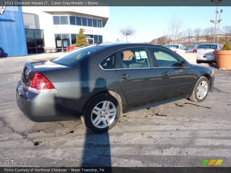 Cyber Gray Metallic / Ebony 2011 Chevrolet Impala LT