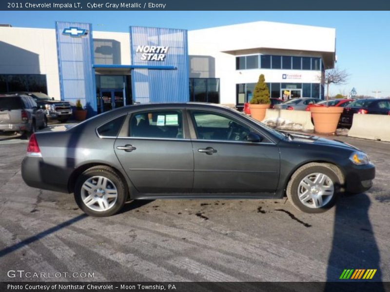 Cyber Gray Metallic / Ebony 2011 Chevrolet Impala LT