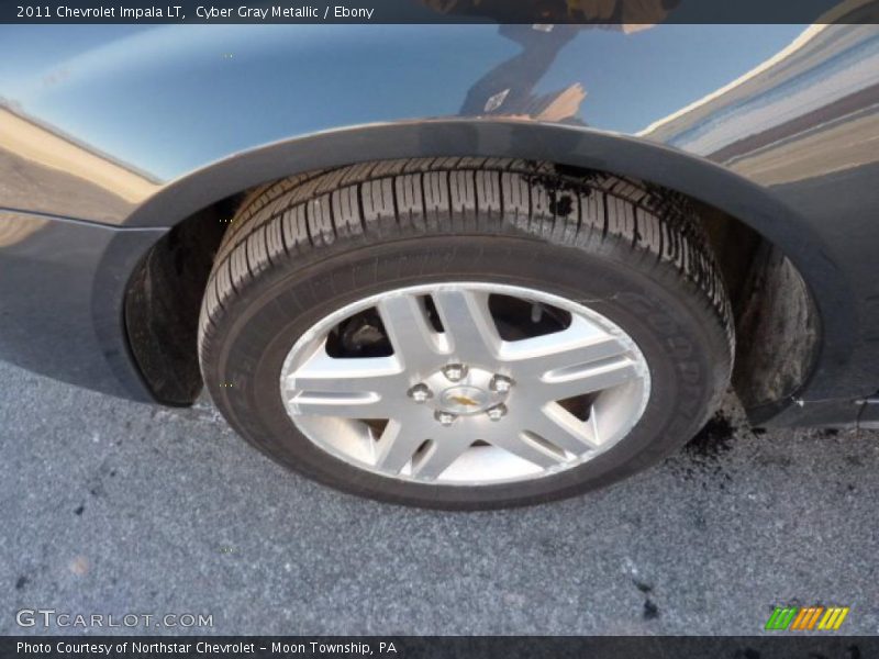 Cyber Gray Metallic / Ebony 2011 Chevrolet Impala LT