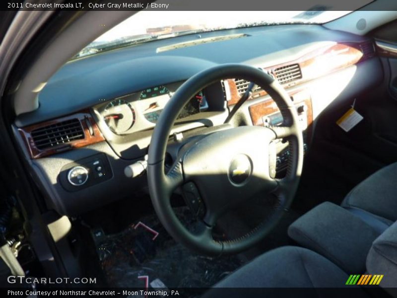 Cyber Gray Metallic / Ebony 2011 Chevrolet Impala LT