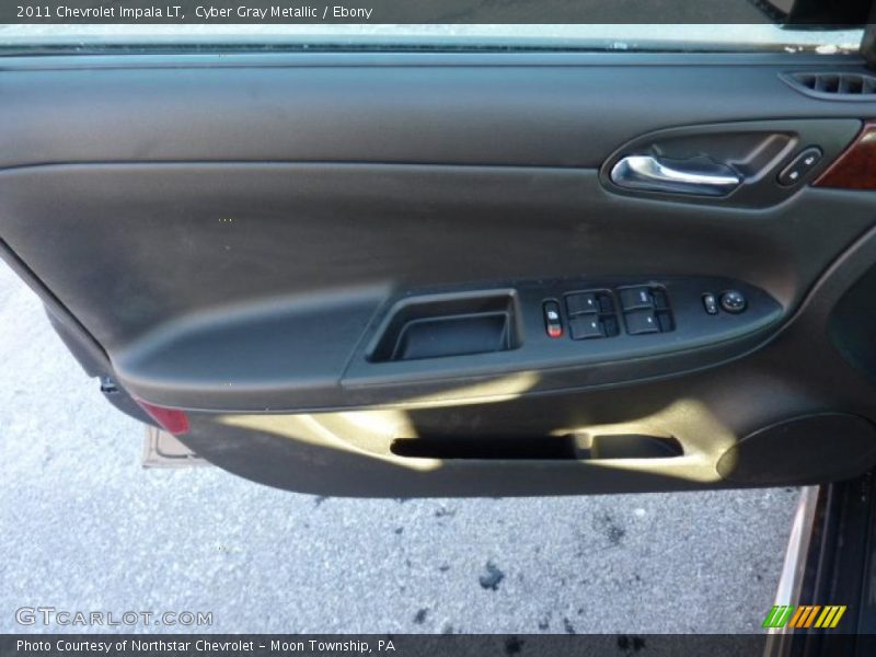 Cyber Gray Metallic / Ebony 2011 Chevrolet Impala LT