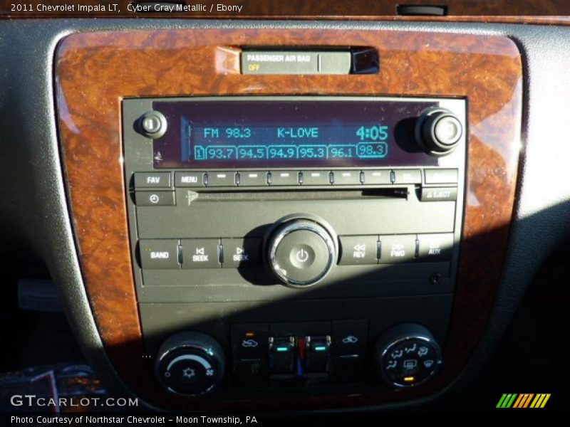 Cyber Gray Metallic / Ebony 2011 Chevrolet Impala LT