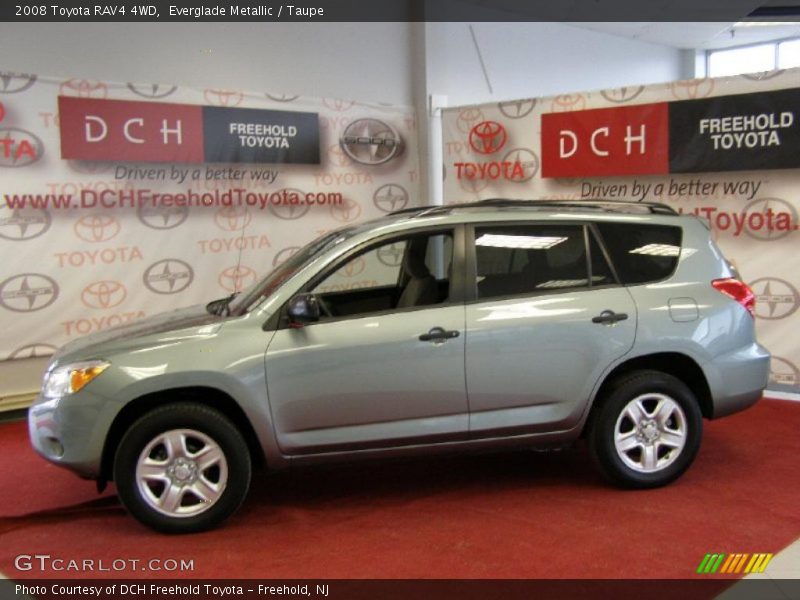 Everglade Metallic / Taupe 2008 Toyota RAV4 4WD