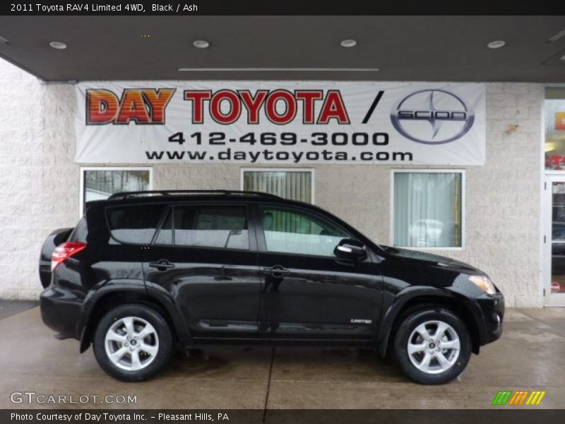 Black / Ash 2011 Toyota RAV4 Limited 4WD